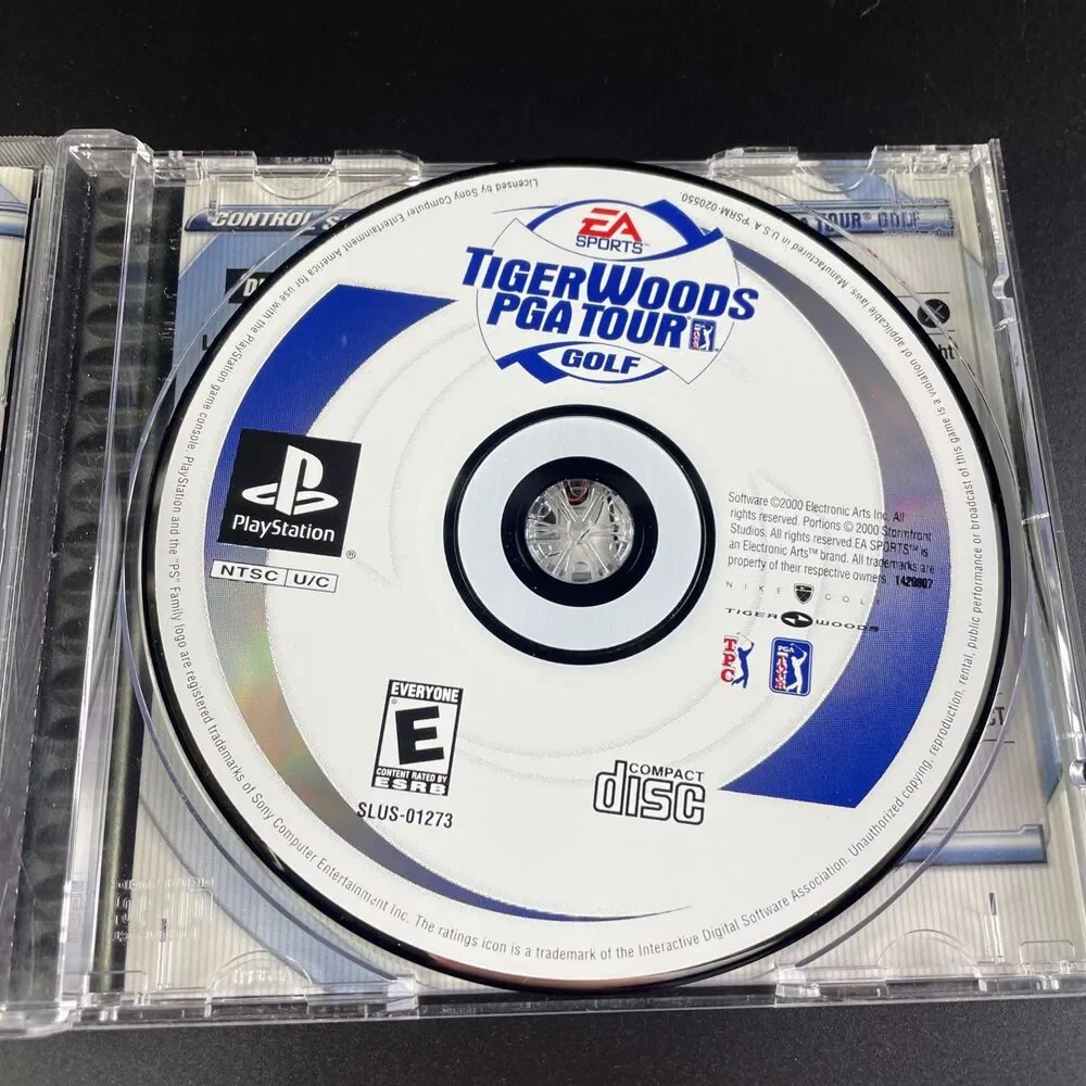 Sony PlayStation Video Game Lot of 4 Army Men 3D Tiger Woods NFL GameDay PS1